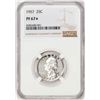 Image 1 : 1957 Proof Washington Quarter Coin NGC PF67* Star
