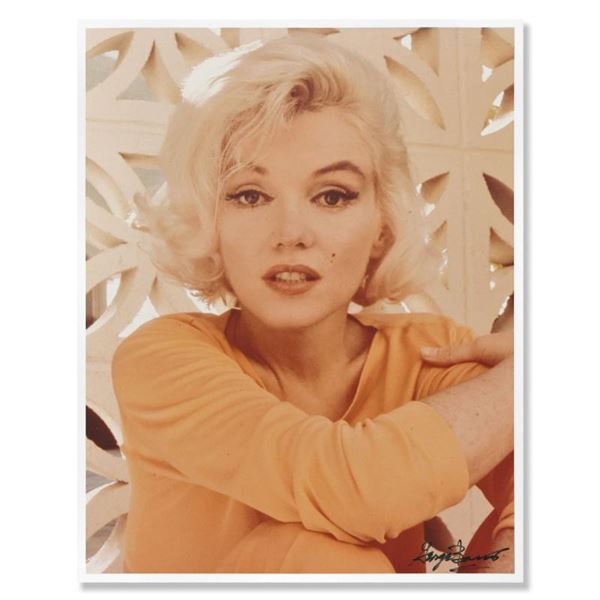 George Barris (1922-2016) "Marilyn Monroe" Original Photo on Paper