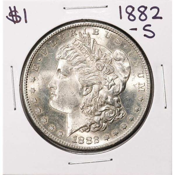 1882-S $1 Morgan Silver Dollar Coin