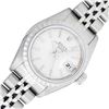 Image 1 : Rolex Ladies Stainless Steel Silver Index Oyster Perpetual Date Wristwatch