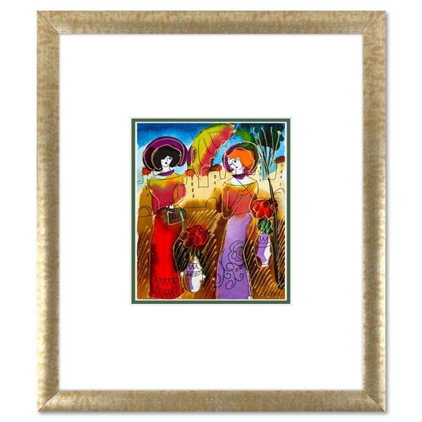 Moshe Leider Original Mixed Media on Paper