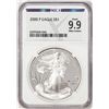 Image 1 : 2000-P $1 Proof American Silver Eagle Coin NGCX Proof 9.9 Ultra Cameo