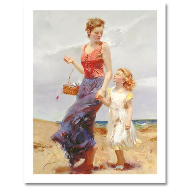 Pino (1939-2010) "Affection" Limited Edition Giclee On Paper