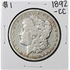 Image 1 : 1892-CC $1 Morgan Silver Dollar Coin