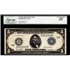 Image 1 : 1914 $5 Federal Reserve Note New York Fr. 851C Legacy Extremely Fine 45