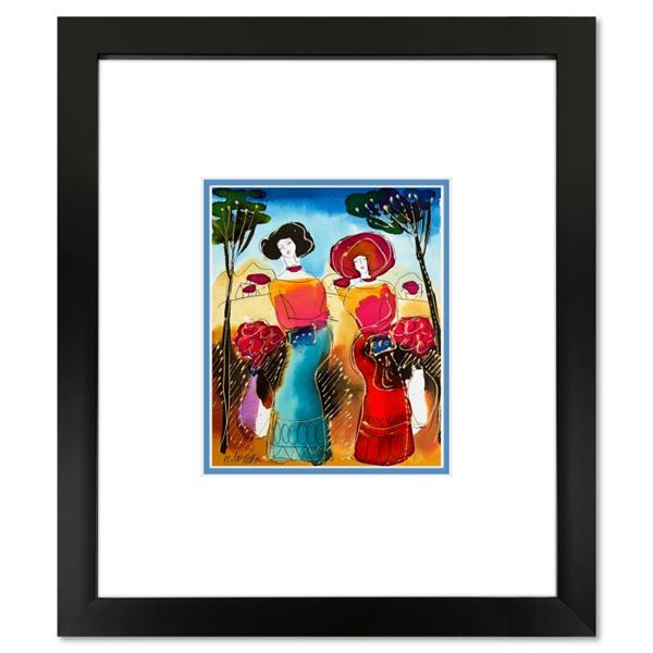 Moshe Leider Original Mixed Media on Paper