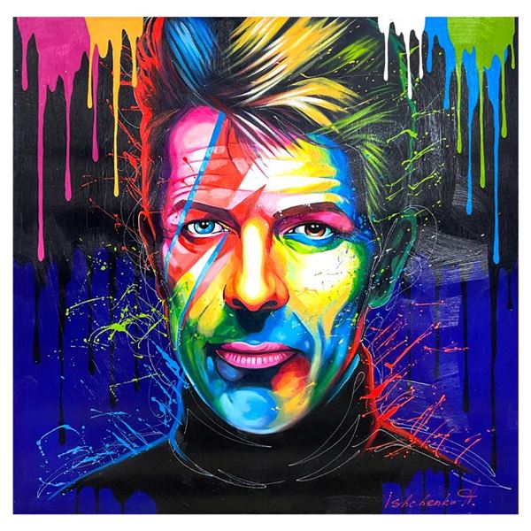 Alexander Ishchenko "David Bowie" Original Acrylic on Canvas