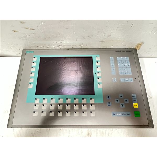 Siemens #6AV6 643-0DD01-1AX1 MP277 10" Key Screen