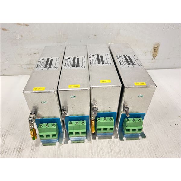 Lot of (4) Siemens #6SL3000-0HE21-0AA0 Smart Line Filters