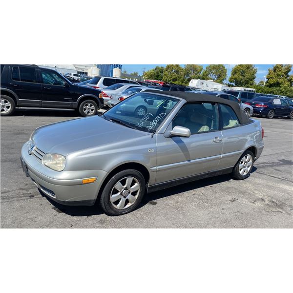 2001 Volkswagen Cabrio GLX