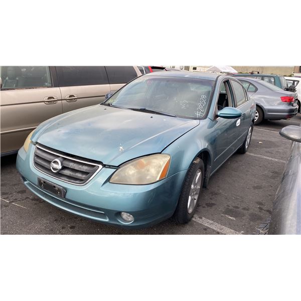 2002 Nissan Altima 2.5