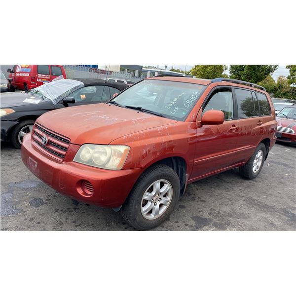 2003 Toyota Highlander