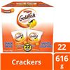 Image 1 : NEW BOX OF 22 GOLDFISH CHEDDAR SNACK PACKS