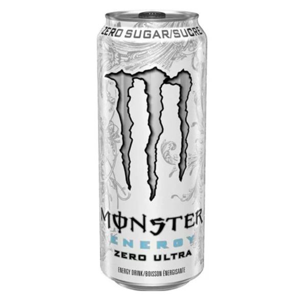 9 NEW CANS OF MONSTER ENERGY ZERO ULTRA  473ML PER