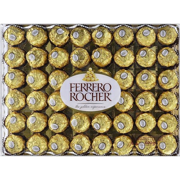 NEW BOX OF FERRERO ROCHER 48PCS - 600G