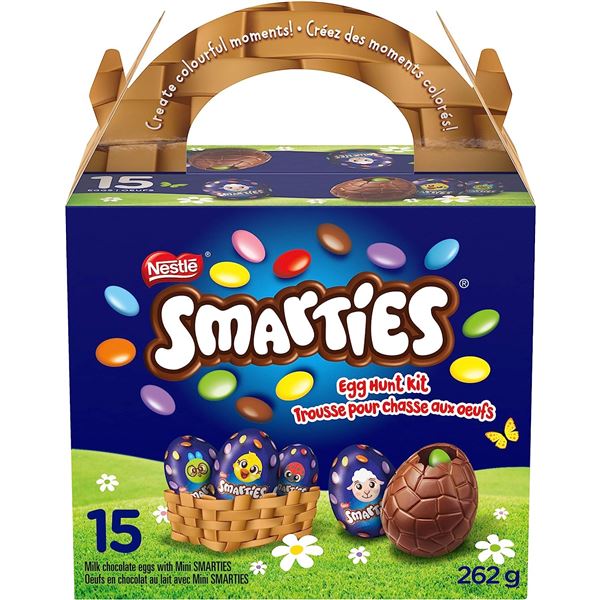 NEW NESTLE SMARTIES EGG HUNT KIT - INCLUDES 15