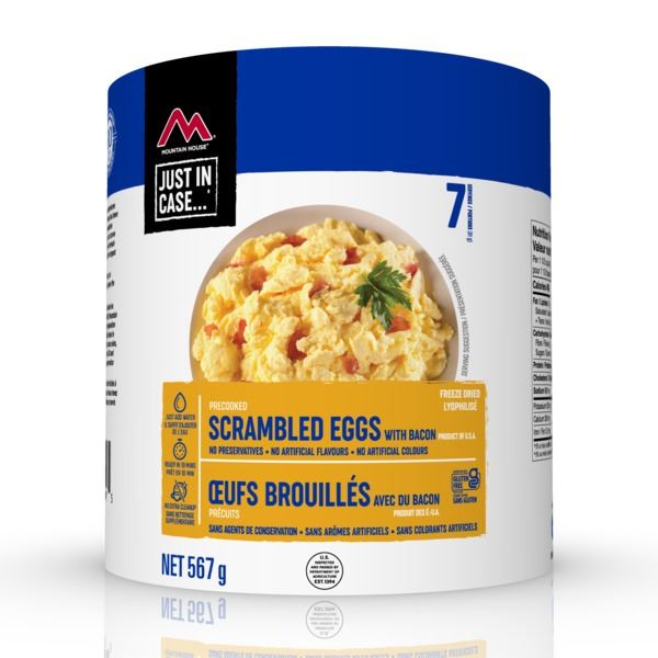 NEW MOUNTAIN HOUSE JUST IN CASE PRECOOKED SCRAMBLE