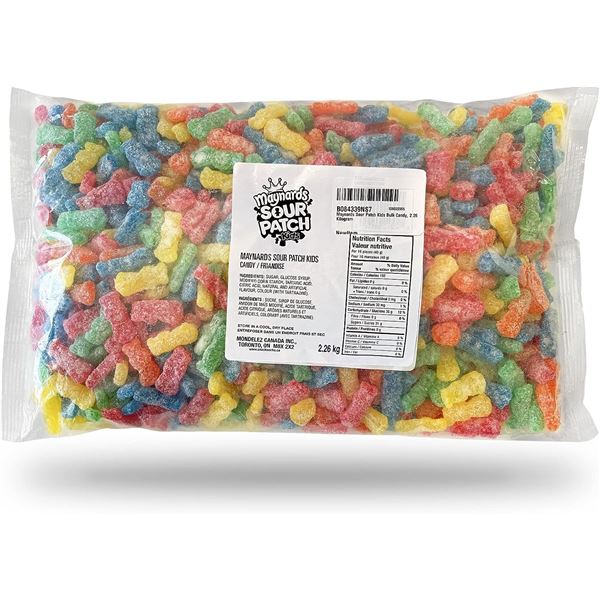 NEW 2.26KG BAG OF SOUR PATCH KIDS CANDY