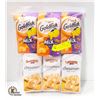 Image 1 : NEW LOT WITH 3 BAGS OF GOLDFISH MIX UPS CHEDDAR &