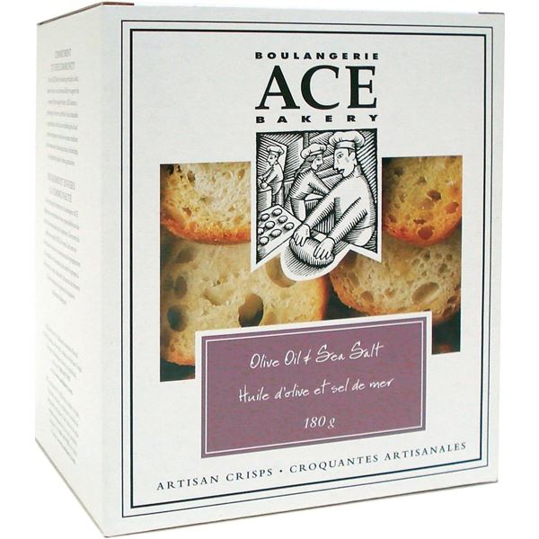 NEW 4 BOXES OF ACE BAKERY BAGUETTE CRISPS