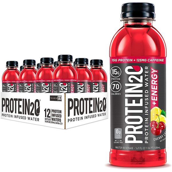 NEW CASE OF 12 PROTEIN20 INFUSED WATER IN A CHERRY