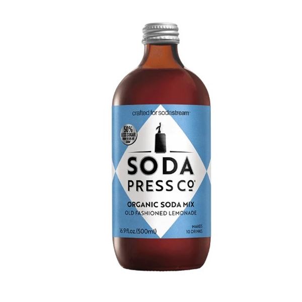 5 NEW BOTTLES OF SODAPRESS CO OLD FASHION LEMONADE