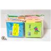 Image 1 : NEW 12 PACK OF MULTICOLOURED STICKY NOTES, 3 X 3"