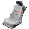 Image 1 : NEW ARMOUR UNIVERSAL CORVETTE SEAT COVER, GREY