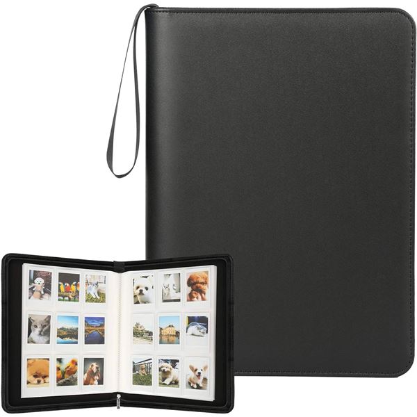 NEW VEICEIVOL 540 POCKETS MINI PHOTO ALBUM, BLACK