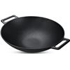Image 2 : NEW UTOPIA KITCHEN PRE SEASONED CAST IRON SHALLOW
