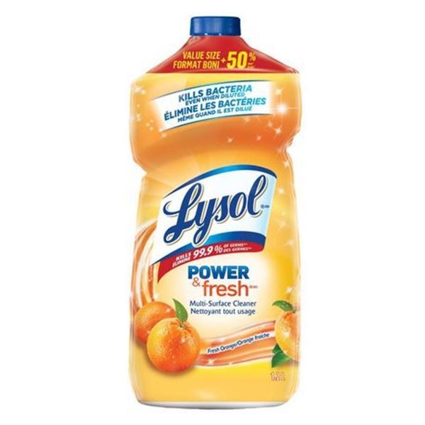 3 NEW LYSOL POWER & FRESH MULTI-SURFACE CLEANER