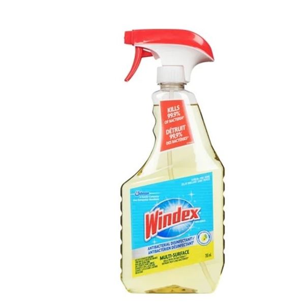 3 NEW BOTTLES OF WINDEX MULTISURFACE CLEANER 765ML