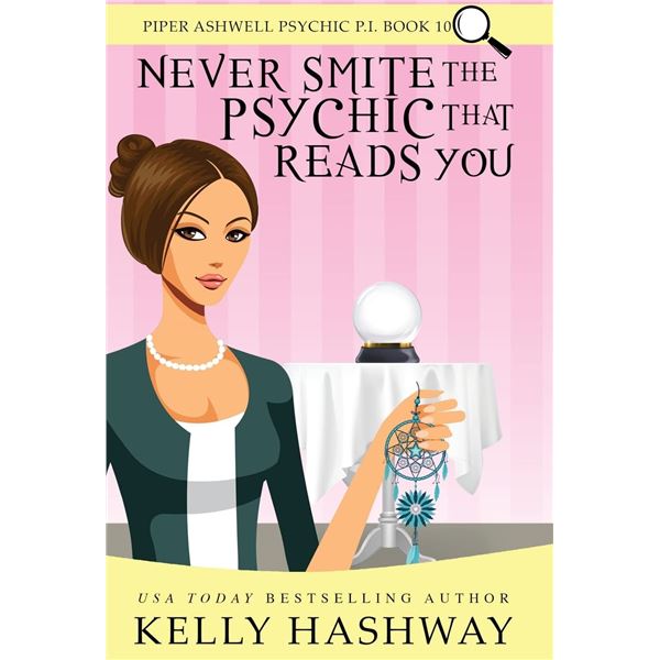 NEW HARD COVER BOOK NEVER SMITE THE PSYCHIC THAT