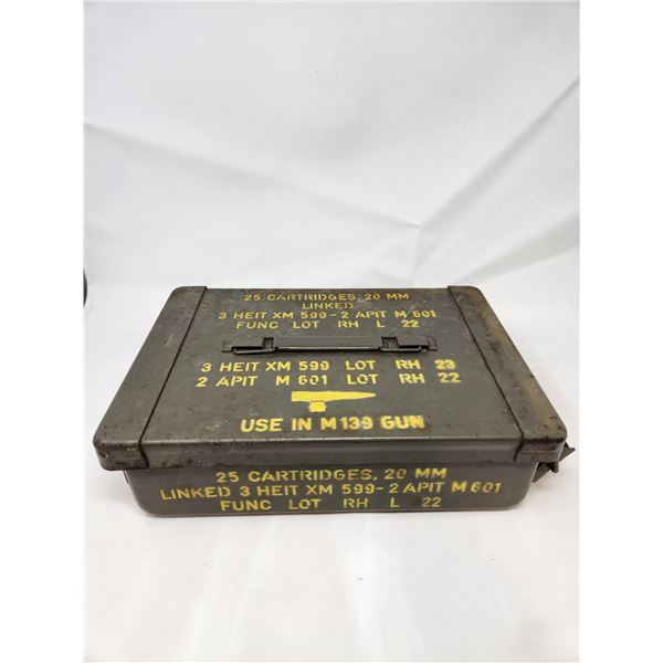 Military Ammo Box