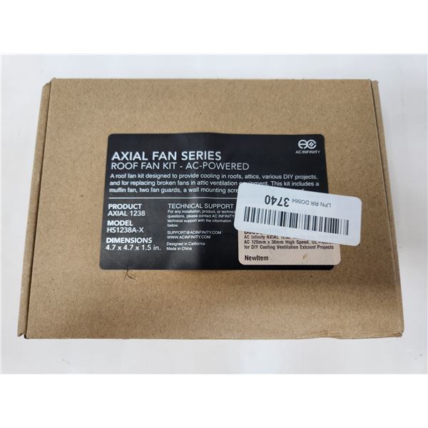 Axial Roof Fan Kit