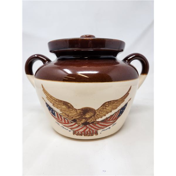 Vintage Bean Pot Made in the USA