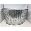 Image 1 : Large Galvanized Tub