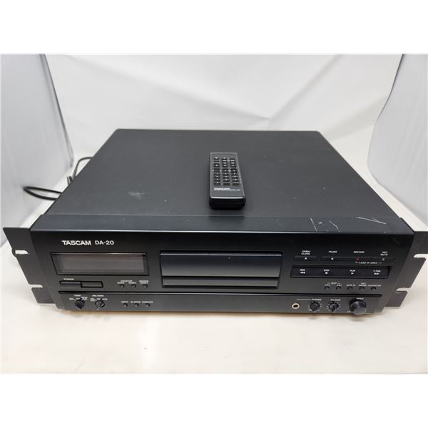 Tascam DA-20 CD Player with Remote