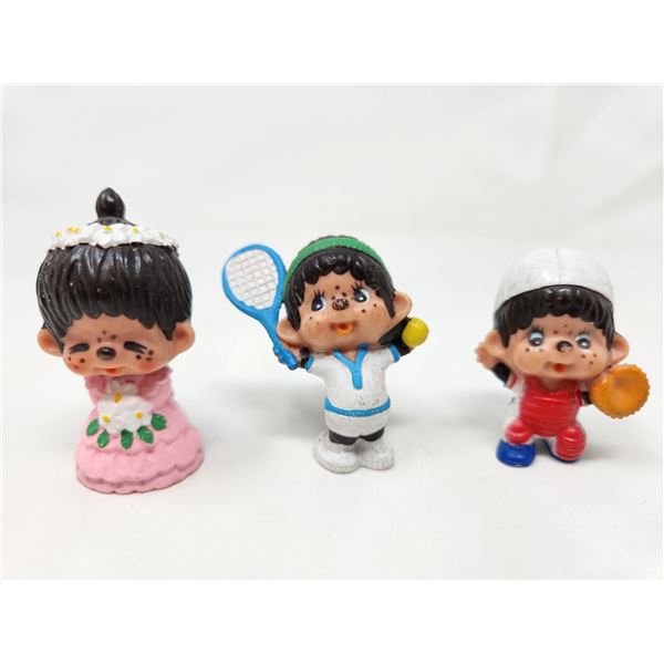 Vintage Monchhichi Figures