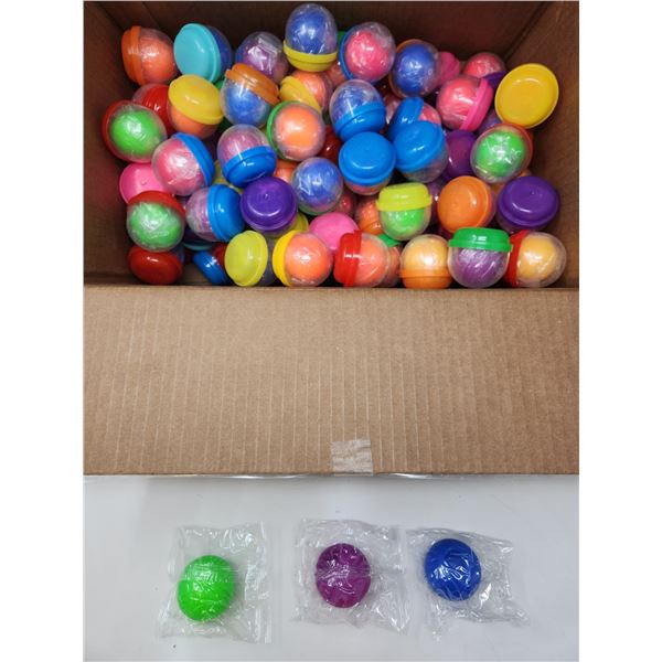 Box of New Squishy Balls in Capsules