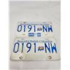 Image 1 : BC License Plate Set