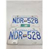 Image 1 : BC License Plate Set