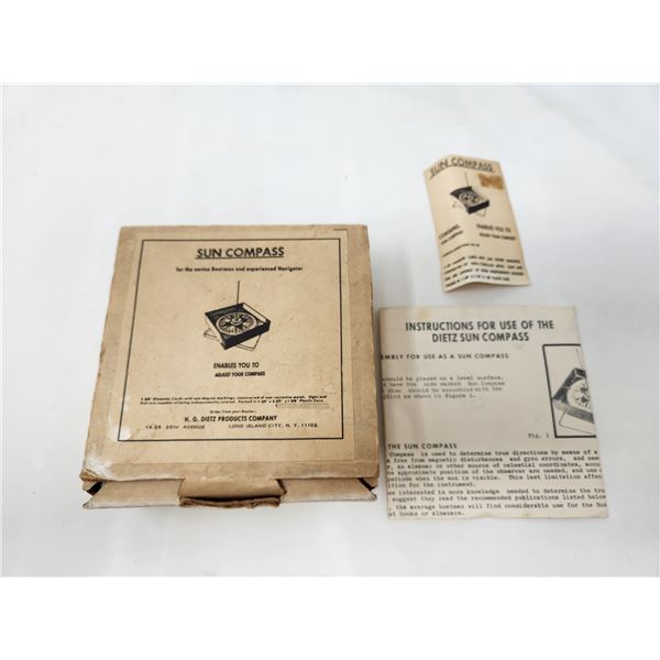 Vintage Sun Compass