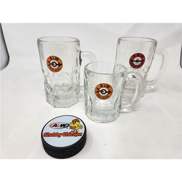 Vintage A&W Mugs