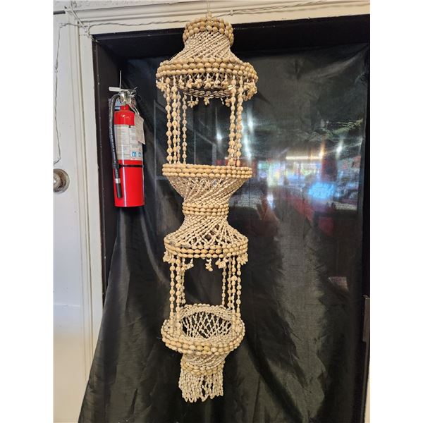 Vintage Seashell Plant Hanger