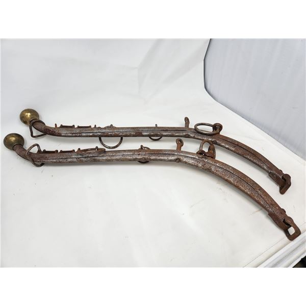 Vintage Pair of Horse Hames