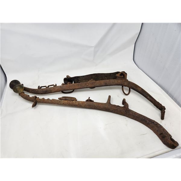 Vintage Pair of Horse Hames
