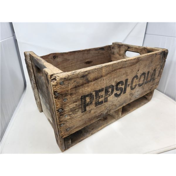 Antique Wooden Pepsi-Cola Box