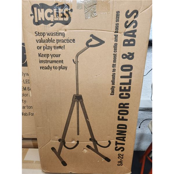 Like New Ingles Cello and Bass Stand