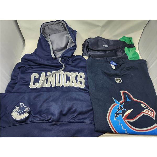 Canucks Sweater/Shirt and Jersey Lot